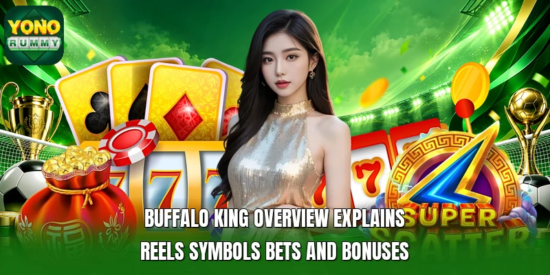 Buffalo King overview explains reels symbols bets and bonuses Buffalo King overview explains reels symbols bets and bonuses