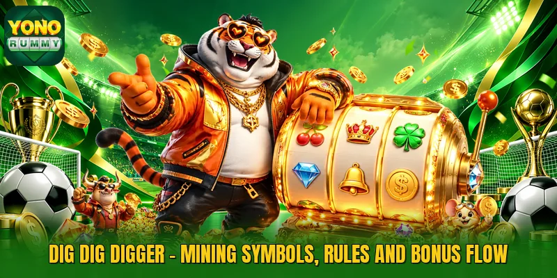 Dig Dig Digger - Mining Symbols, Rules And Bonus Flow