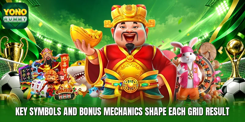 Key symbols and bonus mechanics shape each grid result Key symbols and bonus mechanics shape each grid result