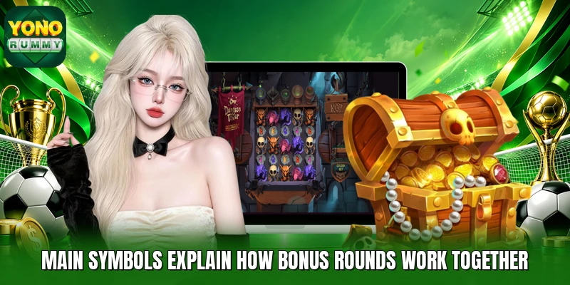 Main symbols explain how bonus rounds work together