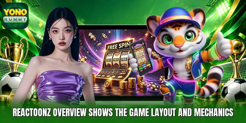 Reactoonz overview shows the game layout and mechanics Reactoonz overview shows the game layout and mechanics