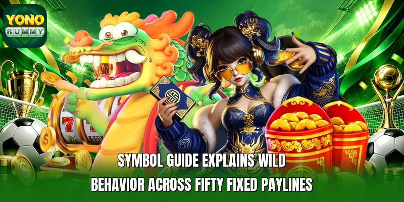 Symbol guide explains wild behavior across fifty fixed paylines Symbol guide explains wild behavior across fifty fixed paylines
