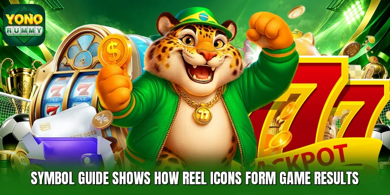 Symbol guide shows how reel icons form game results Symbol guide shows how reel icons form game results