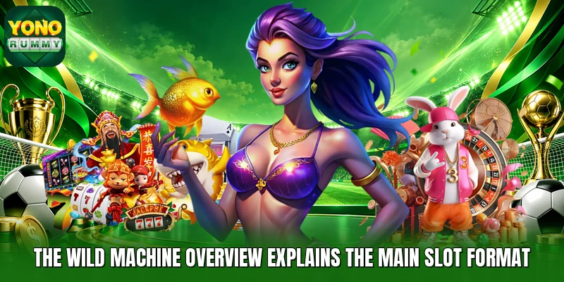 The Wild Machine overview explains the main slot format The Wild Machine overview explains the main slot format